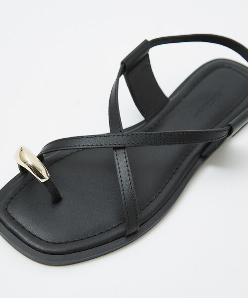 Au BANNISTER / オゥ バニスター サンダル | 【販売店舗限定】ニュアンスリング ストラップサンダル | 詳細3