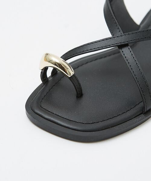 Au BANNISTER / オゥ バニスター サンダル | 【販売店舗限定】ニュアンスリング ストラップサンダル | 詳細4