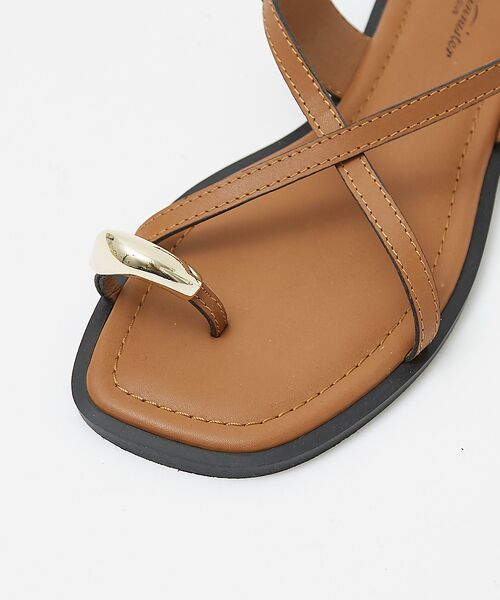 Au BANNISTER / オゥ バニスター サンダル | 【販売店舗限定】ニュアンスリング ストラップサンダル | 詳細15