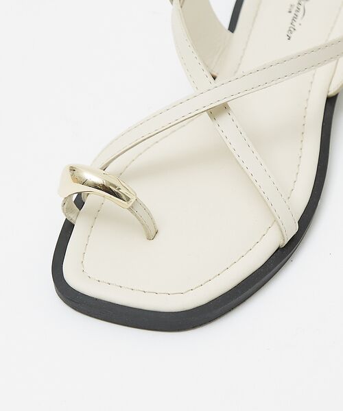 Au BANNISTER / オゥ バニスター サンダル | 【販売店舗限定】ニュアンスリング ストラップサンダル | 詳細17