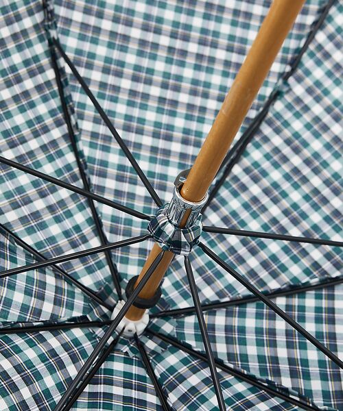 Au BANNISTER / オゥ バニスター 傘 | ●Traditional Weatherwear 晴雨兼用 バンブーハンドル 傘 | 詳細3