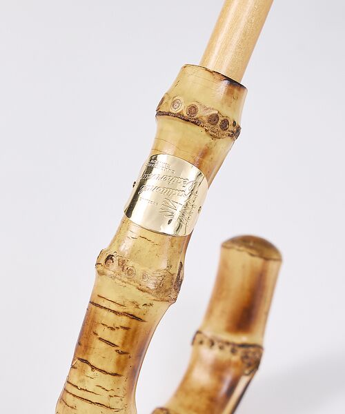 Au BANNISTER / オゥ バニスター 傘 | ●Traditional Weatherwear 晴雨兼用 バンブーハンドル 傘 | 詳細6