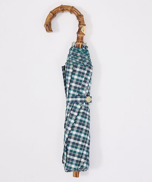 Au BANNISTER / オゥ バニスター 傘 | ●Traditional Weatherwear 晴雨兼用 バンブーハンドル 折 | 詳細2