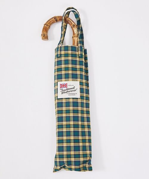 Au BANNISTER / オゥ バニスター 傘 | ●Traditional Weatherwear 晴雨兼用 バンブーハンドル 折 | 詳細4