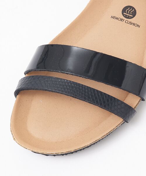 Au BANNISTER / オゥ バニスター サンダル | ●PLAKTON フットベットサンダル | 詳細8