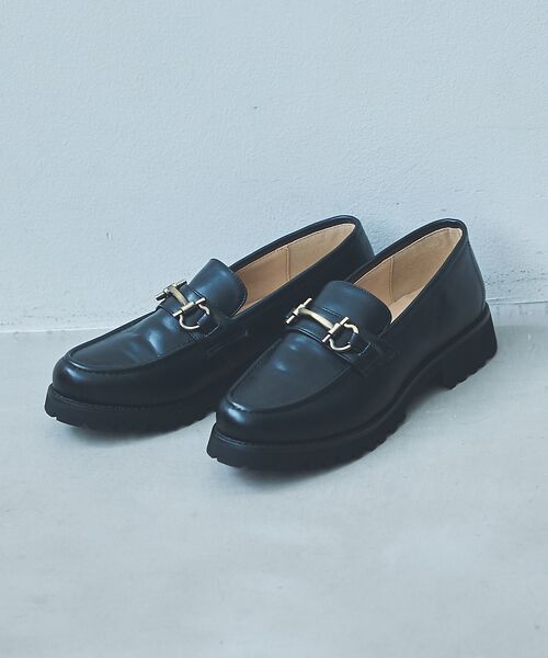 Au BANNISTER/オゥ バニスター 【販売店舗限定】ボリュームローファー ブラック系その他1 37 Au BANNISTER/オゥ バニスター 【販売店舗限定】ボリュームローファー ブラック系その他1 37
