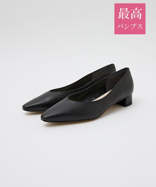 Au BANNISTER/オゥ バニスター 【最高パンプス/3cmヒール】美脚×快適 パンプス ブラック 36 Au BANNISTER/オゥ バニスター 【最高パンプス/3cmヒール】美脚×快適 パンプス ブラック 36