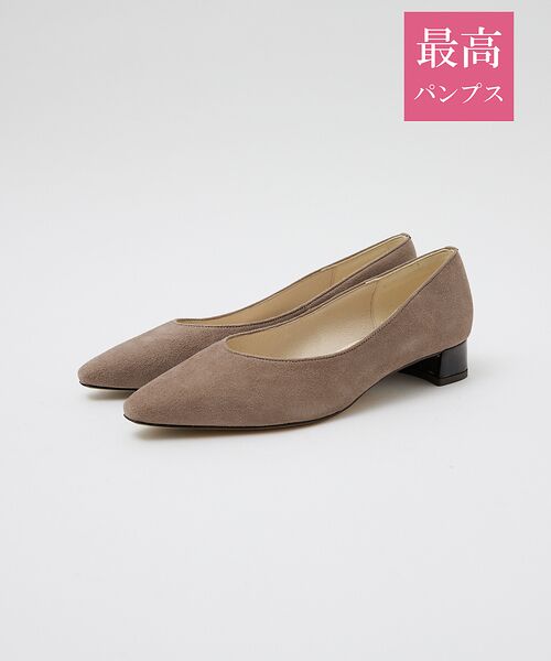 Au BANNISTER/オゥ バニスター 【最高パンプス/3cmヒール】美脚×快適 パンプス グレージュ 34 Au BANNISTER/オゥ バニスター 【最高パンプス/3cmヒール】美脚×快適 パンプス グレージュ 34