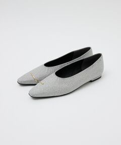 Au BANNISTER / オゥ バニスター パンプス | メタルモチーフ フラットパンプス