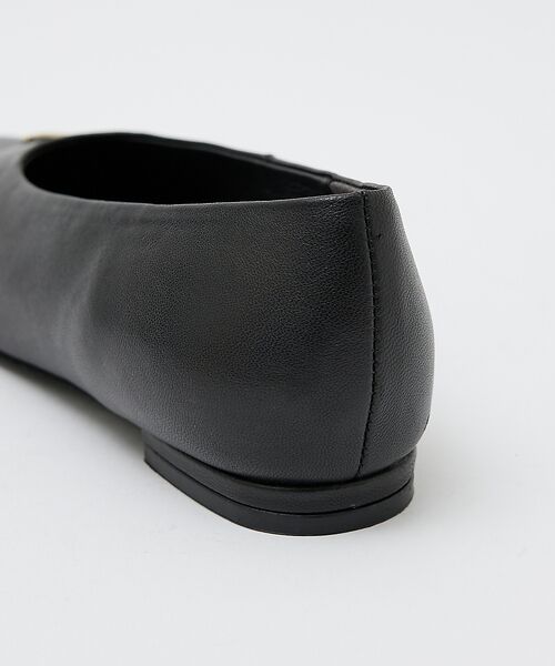 Au BANNISTER / オゥ バニスター パンプス | メタルモチーフ フラットパンプス | 詳細6