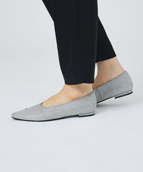 Au BANNISTER / オゥ バニスター パンプス | メタルモチーフ フラットパンプス | 詳細19