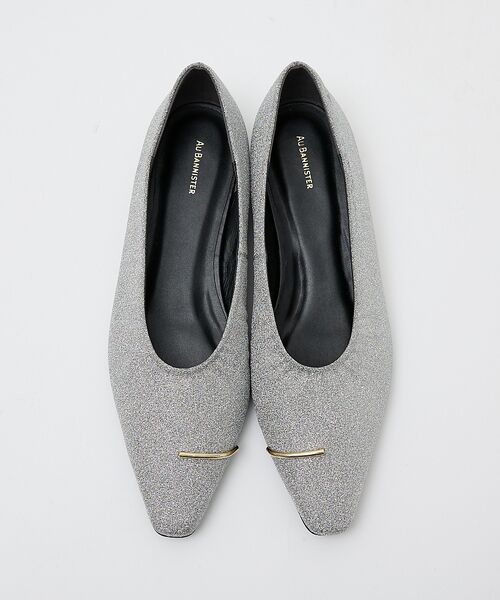 Au BANNISTER / オゥ バニスター パンプス | メタルモチーフ フラットパンプス | 詳細22