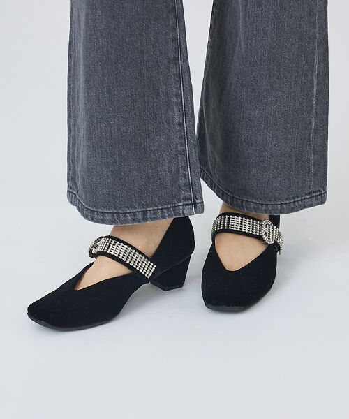 Au BANNISTER / オゥ バニスター パンプス | ベルトスクエアパンプス | 詳細3