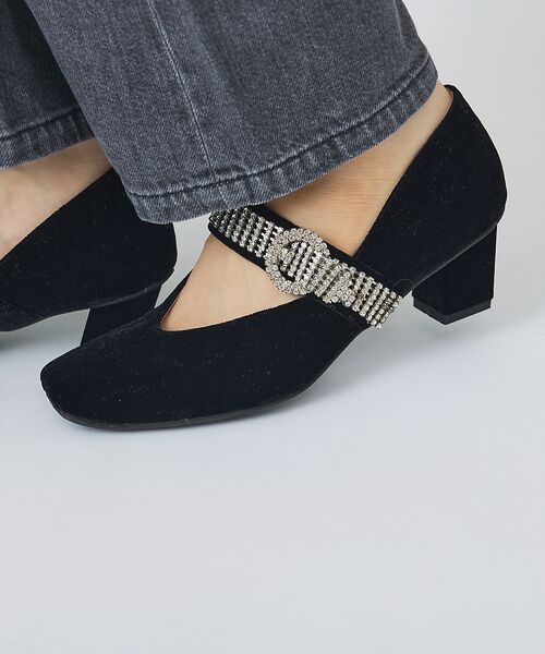 Au BANNISTER / オゥ バニスター パンプス | ベルトスクエアパンプス | 詳細4