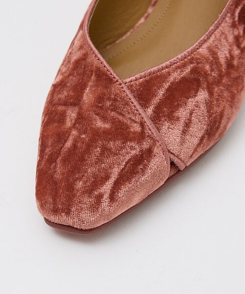 Au BANNISTER / オゥ バニスター パンプス | 【Vibram/ヴィブラムソール】Vカットフラットパンプス | 詳細13