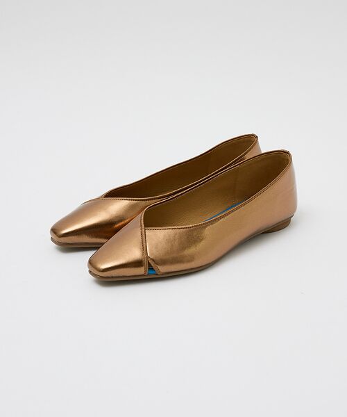 Au BANNISTER / オゥ バニスター パンプス | 【Vibram/ヴィブラムソール】Vカットフラットパンプス | 詳細18