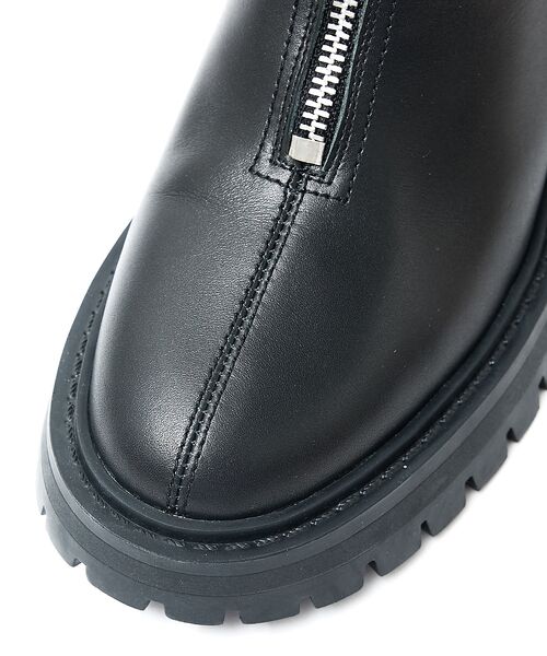 Au BANNISTER / オゥ バニスター ブーツ(ショート丈) | 軽量タンクソール フロントジップブーツ | 詳細7