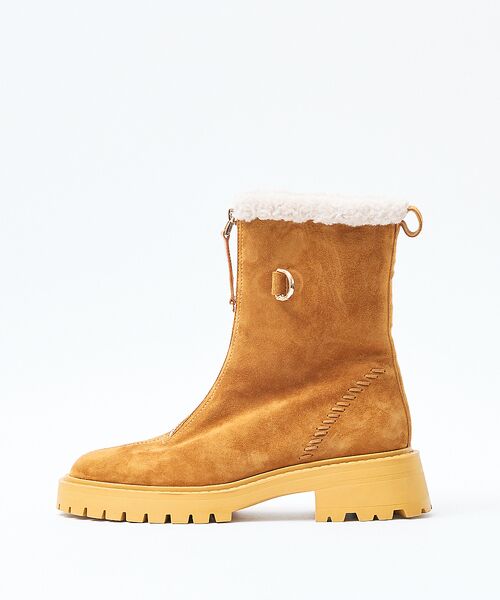 Au BANNISTER / オゥ バニスター ブーツ(ショート丈) | 軽量タンクソール フロントジップブーツ | 詳細12