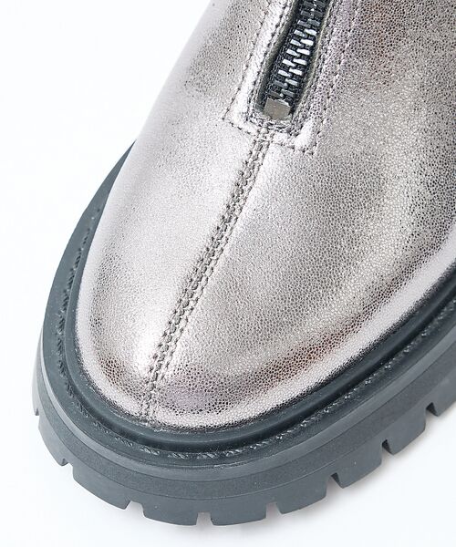 Au BANNISTER / オゥ バニスター ブーツ(ショート丈) | 軽量タンクソール フロントジップブーツ | 詳細19