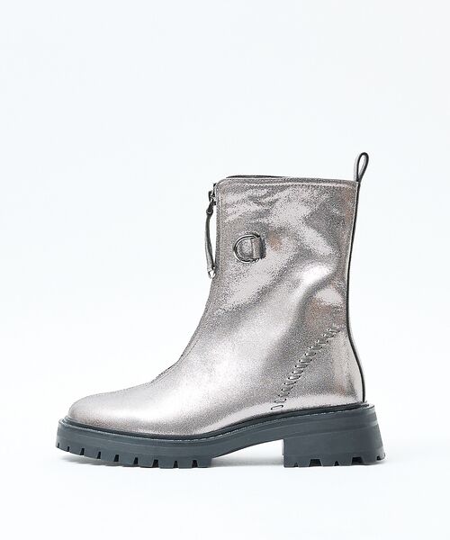 Au BANNISTER / オゥ バニスター ブーツ(ショート丈) | 軽量タンクソール フロントジップブーツ | 詳細20