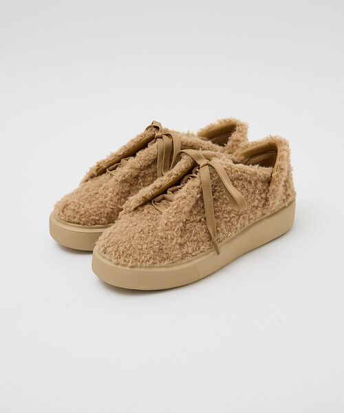 Au BANNISTER/オゥ バニスター レースアップスニーカー ベージュ 35