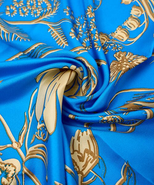 Au BANNISTER / オゥ バニスター バンダナ・スカーフ | ●【manipuri/マニプリ】フローラ | 詳細1