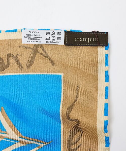 Au BANNISTER / オゥ バニスター バンダナ・スカーフ | ●【manipuri/マニプリ】フローラ | 詳細3