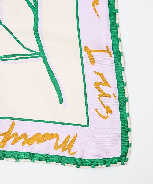 Au BANNISTER / オゥ バニスター バンダナ・スカーフ | ●【manipuri/マニプリ】フローラ | 詳細5