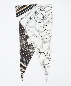 Au BANNISTER / オゥ バニスター バンダナ・スカーフ | ●【manipuri/マニプリ】ダイヤ型スカーフ