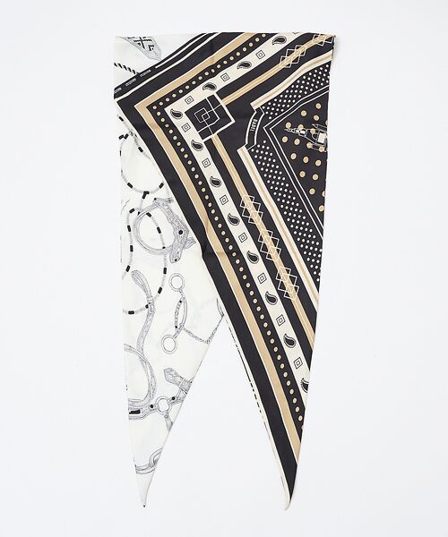 Au BANNISTER / オゥ バニスター バンダナ・スカーフ | ●【manipuri/マニプリ】ダイヤ型スカーフ | 詳細2