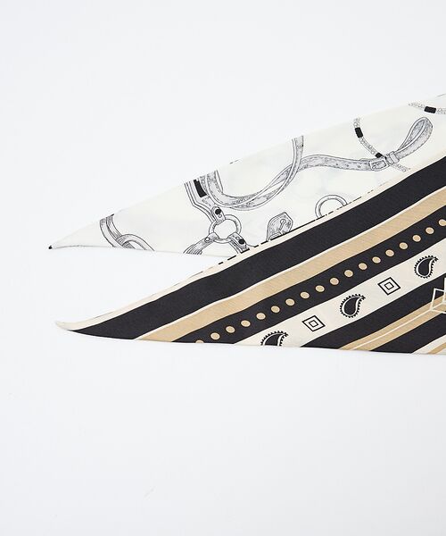 Au BANNISTER / オゥ バニスター バンダナ・スカーフ | ●【manipuri/マニプリ】ダイヤ型スカーフ | 詳細3