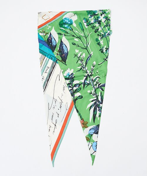 Au BANNISTER / オゥ バニスター バンダナ・スカーフ | ●【manipuri/マニプリ】ダイヤ型スカーフ | 詳細6