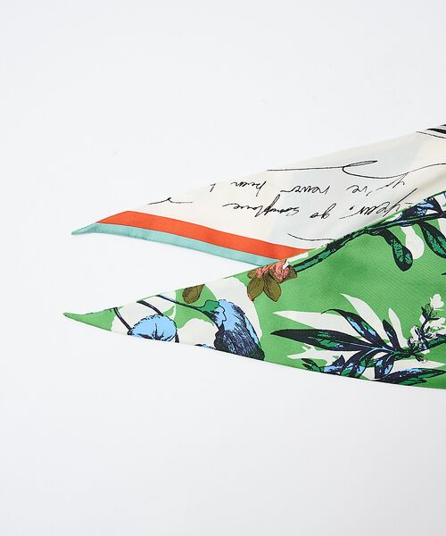 Au BANNISTER / オゥ バニスター バンダナ・スカーフ | ●【manipuri/マニプリ】ダイヤ型スカーフ | 詳細7