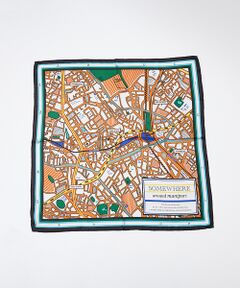 Au BANNISTER / オゥ バニスター バンダナ・スカーフ | ●【manipuri/マニプリ】サムウェア