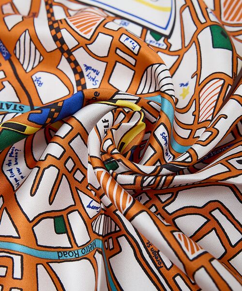 Au BANNISTER / オゥ バニスター バンダナ・スカーフ | ●【manipuri/マニプリ】サムウェア | 詳細1