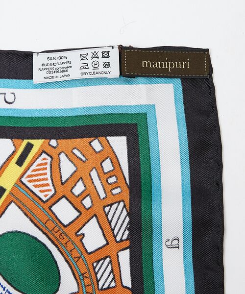 Au BANNISTER / オゥ バニスター バンダナ・スカーフ | ●【manipuri/マニプリ】サムウェア | 詳細2