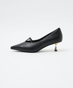 Au BANNISTER / オゥ バニスター パンプス | Ｔストラップ メタルヒールパンプス