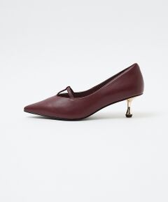 Au BANNISTER / オゥ バニスター パンプス | Ｔストラップ メタルヒールパンプス