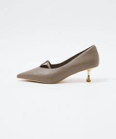 Au BANNISTER / オゥ バニスター パンプス | Ｔストラップ メタルヒールパンプス