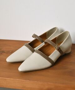 Au BANNISTER / オゥ バニスター パンプス | 【販売店舗限定】ツートンベルトパンプス
