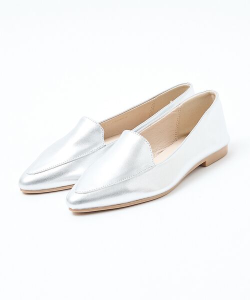 Au BANNISTER/オゥ バニスター 【販売店舗限定】オペラパンプス シルバー 37 Au BANNISTER/オゥ バニスター 【販売店舗限定】オペラパンプス シルバー 37