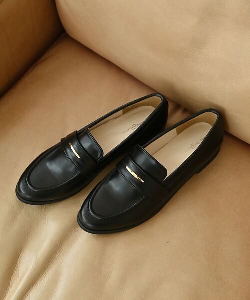 Au BANNISTER/オゥ バニスター 【販売店舗限定】メタルローファー ブラック 37