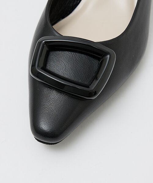 Au BANNISTER / オゥ バニスター パンプス | オーナメント ミドルヒールパンプス | 詳細9