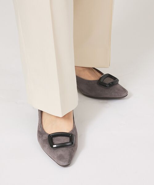 Au BANNISTER / オゥ バニスター パンプス | オーナメント ミドルヒールパンプス | 詳細12