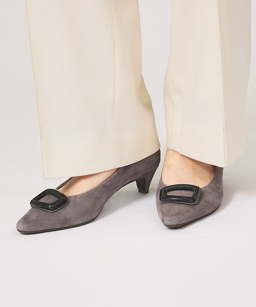 Au BANNISTER / オゥ バニスター パンプス | オーナメント ミドルヒールパンプス | 詳細13