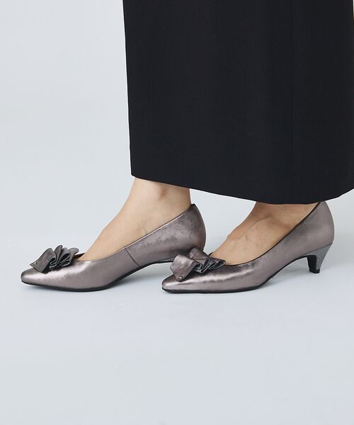 Au BANNISTER / オゥ バニスター パンプス | ドレープパンプス | 詳細11