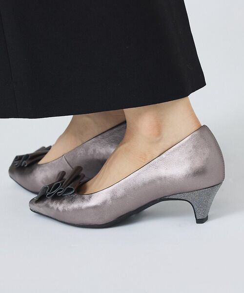 Au BANNISTER / オゥ バニスター パンプス | ドレープパンプス | 詳細12