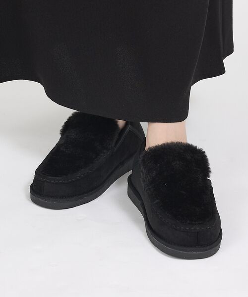 Au BANNISTER / オゥ バニスター シューズ | ●【MEI / メイ】モカシンファーシューズ | 詳細2