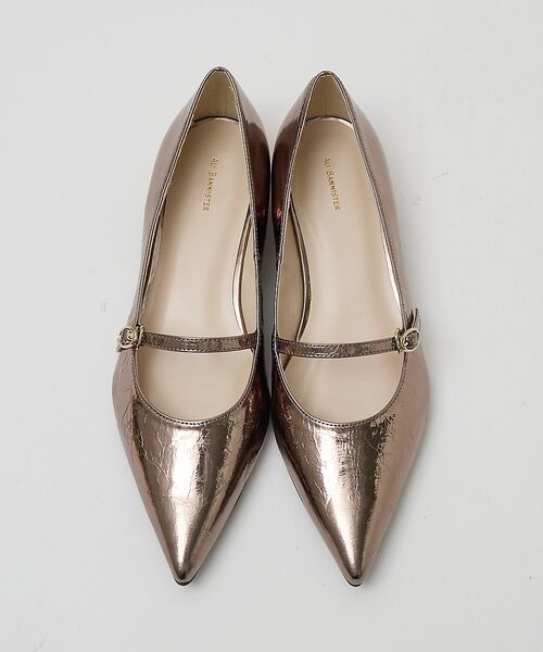 Au BANNISTER / オゥ バニスター パンプス | メリージェーンパンプス【予約】（シルバー）