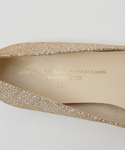 Au BANNISTER / オゥ バニスター パンプス | 【シリアルナンバー入りインソール】ボロネーゼカッターパンプス | 詳細14